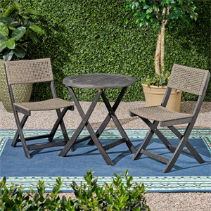 Jackson Heights Round 2 - Person Outdoor Dining Set Jackson Heights Round 2 - Person Outdoor Dining Set