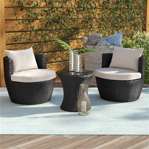 Krysta 2 - Person Outdoor Seating Group with Cushions Krysta 2 - Person Outdoor Seating Group with Cushions