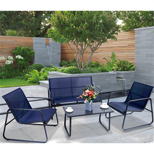 Virginio 4 Piece Complete Patio Set Virginio 4 Piece Complete Patio Set
